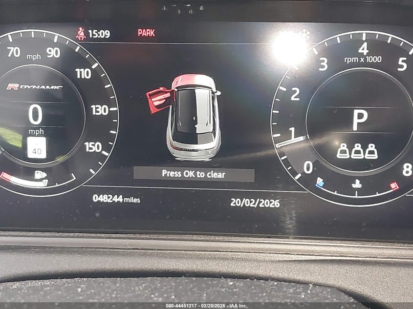 2019 Land Rover Range Rover Velar P250 R-Dynamic Se VIN: SALYL2EX0KA203536 Lot: 44451217