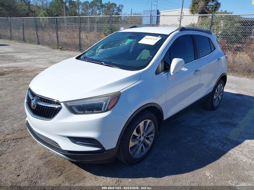 Vin: kl4cjasbxjb661338, lot: 44947999, buick encore preferred 20182