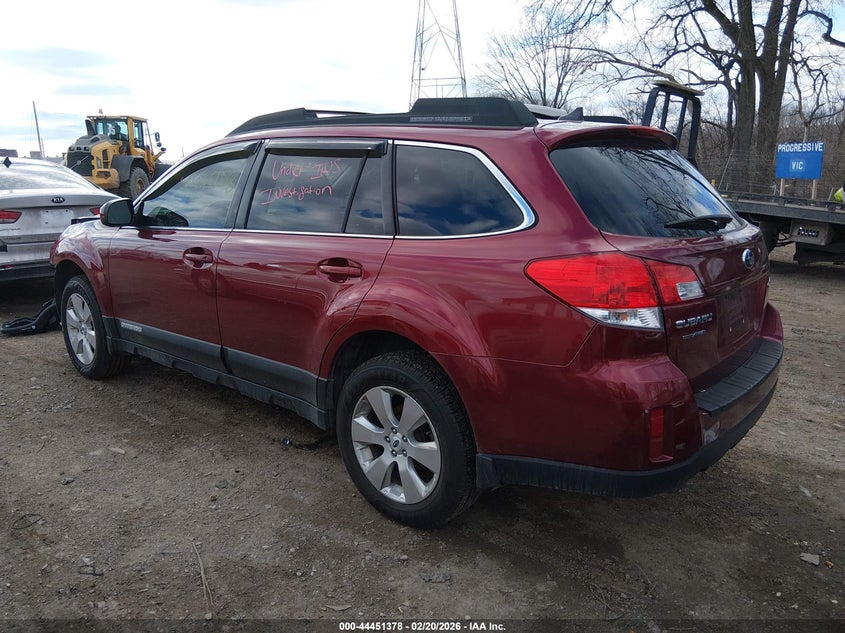 2012 Subaru Outback 2.5I Limited