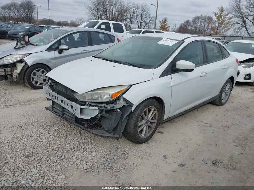 VIN 1FADP3F25JL293391 2018 FORD FOCUS SE