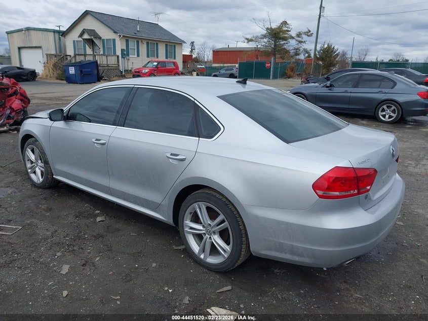 2015 Volkswagen Passat 2.0L Tdi Se