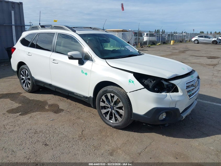 2016 Subaru Outback 2.5I Limited