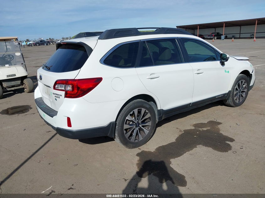 2016 Subaru Outback 2.5I Limited