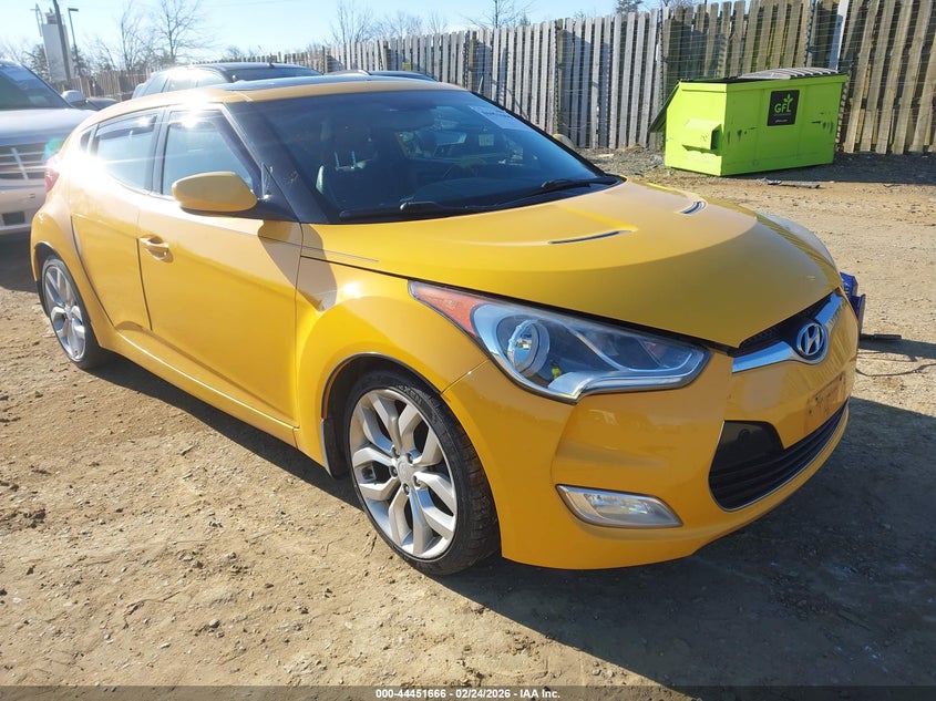 2013 Hyundai Veloster Base W/Black
