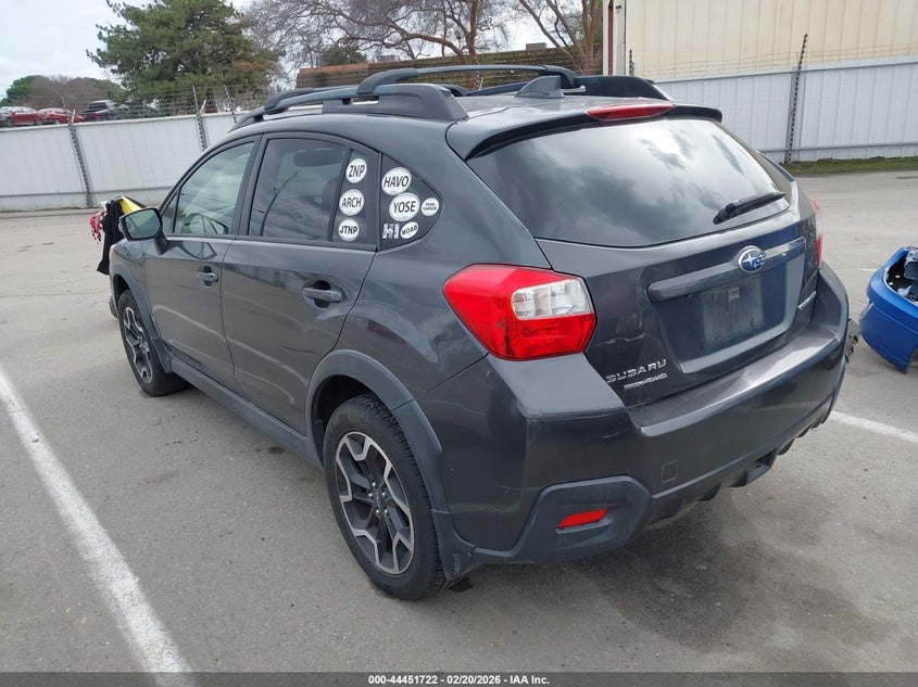 2016 Subaru Crosstrek 2.0I Limited