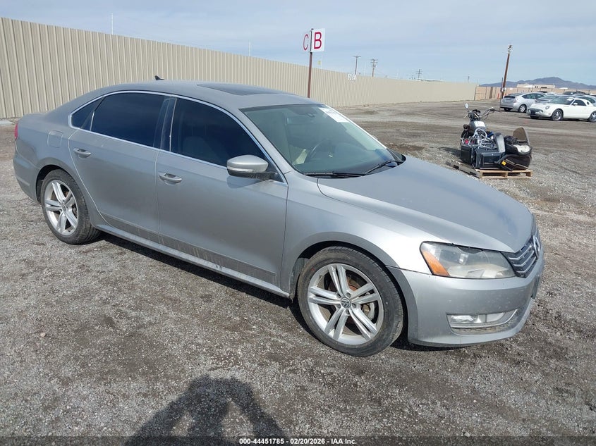 2014 Volkswagen Passat 2.0L Tdi Sel Premium