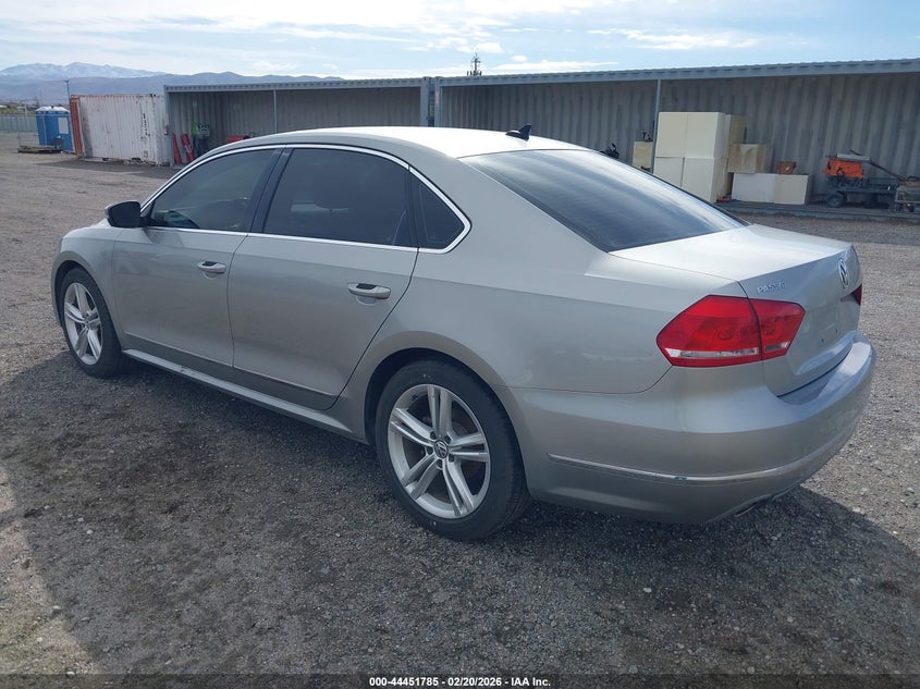 2014 Volkswagen Passat 2.0L Tdi Sel Premium