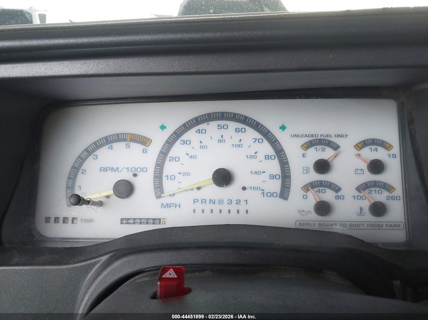1998 CHEVROLET C/K TRUCK 7.4L V-8 290HP