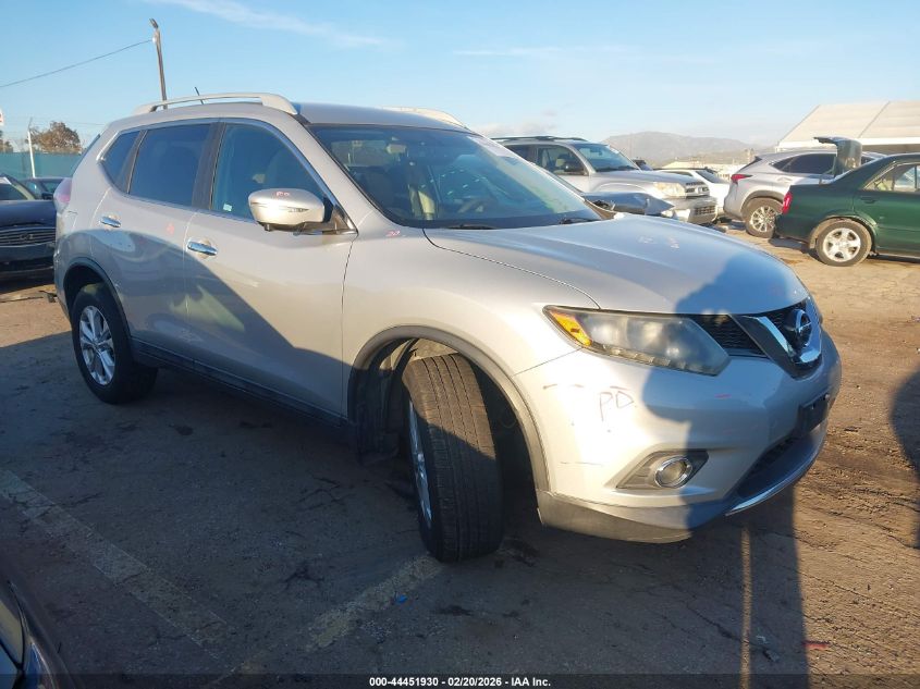 2015 Nissan Rogue Sv