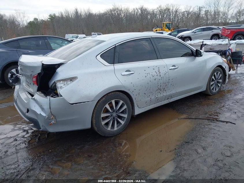 2017 Nissan Altima 2.5 2.5 Sl silver Lot 111044451966 Vin 1N4AL3AP7HC210877