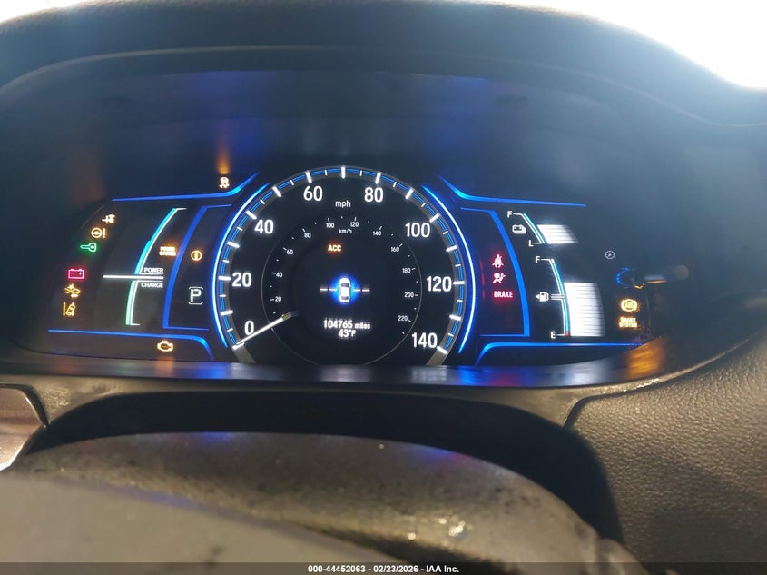 VIN JHMCR6F7XHC026060 2017 HONDA ACCORD HYBRID TOURING