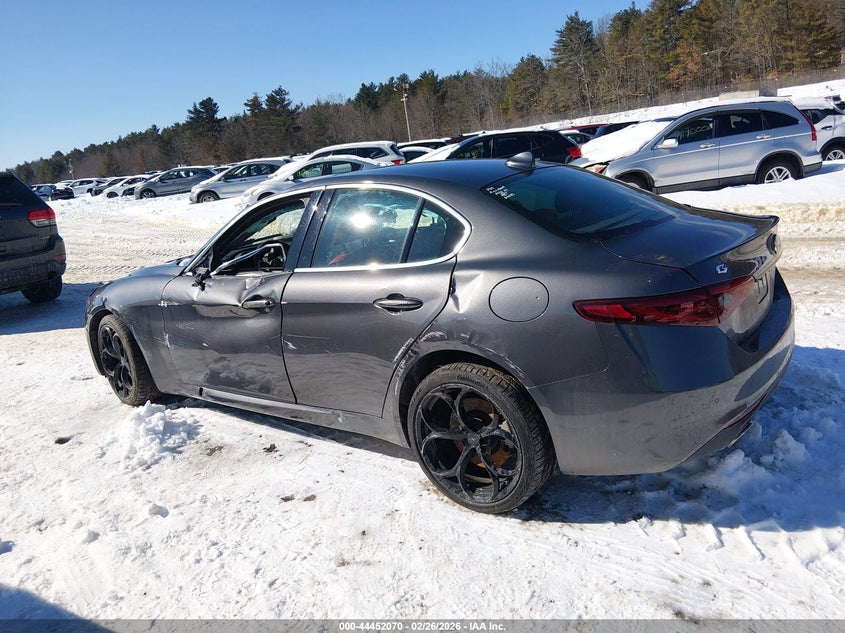 2021 Alfa Romeo Giulia Awd VIN: ZARFANAN2M7643631 Lot: 44452070