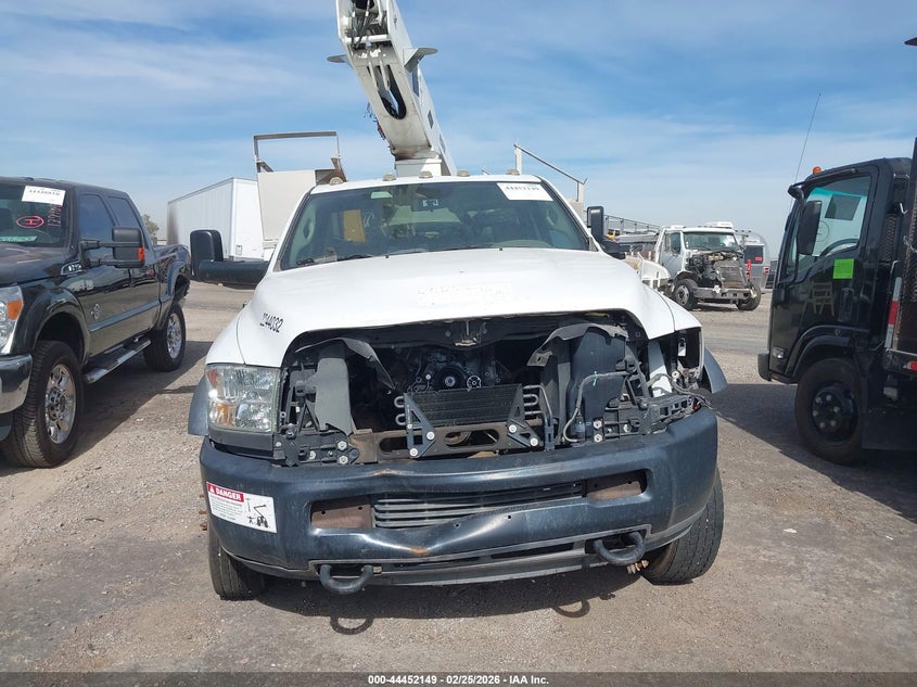 2014 Ram 4500 Ram Chassis Tradesman/Slt white Lot 111044452149 Vin 3C7WRKAJ7EG323910