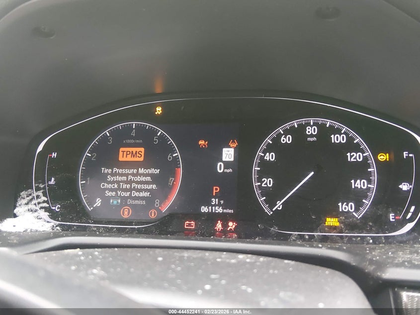 2021 HONDA ACCORD auction photo 7
