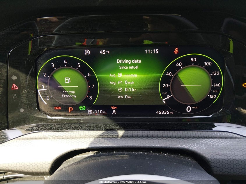 2022 Volkswagen Golf Gti 2.0T S VIN: WVWG87CD9NW178542 Lot: 44452242