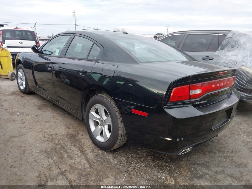 2012 Dodge Charger 3.6 Sxt black Lot 111044452404 Vin 2C3CDXHG9CH174374