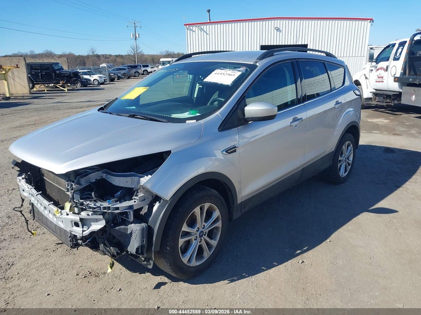 Vin: 1fmcu9hd6juc98346, lot: 44949235, ford escape sel 20182