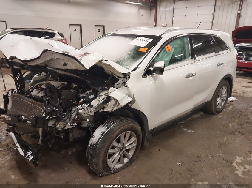 Vin: 5xypg4a34lg627485, lot: 44949500, kia sorento 2.4l lx 20202