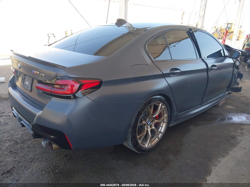 Vin: wbs73ch06ncj05135, lot: 44949544, bmw m5 cs 20224