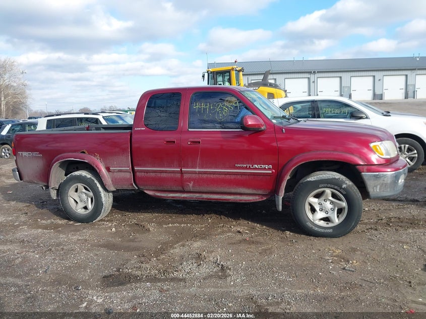 2002 Toyota Tundra Ltd V8 VIN: 5TBBT48112S227436 Lot: 44452884
