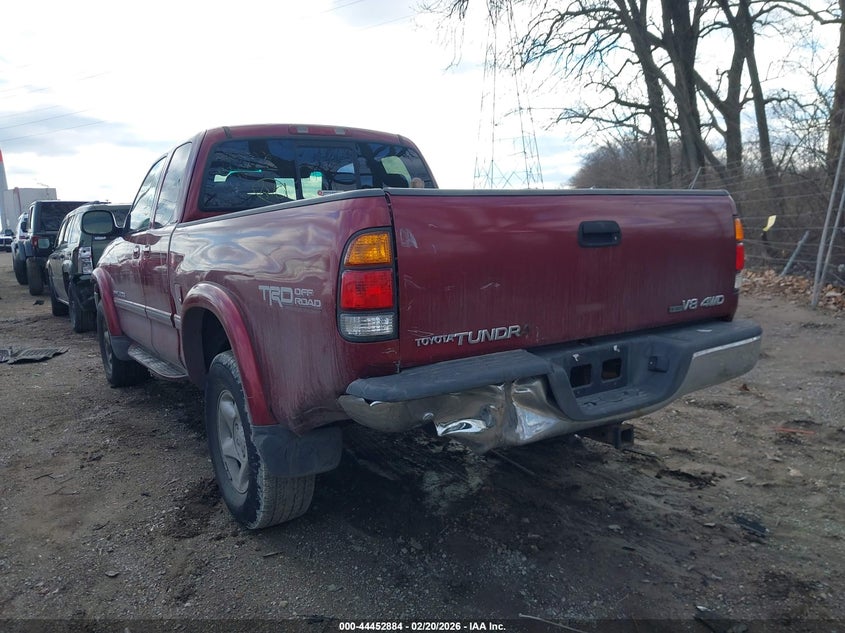 2002 Toyota Tundra Ltd V8 VIN: 5TBBT48112S227436 Lot: 44452884