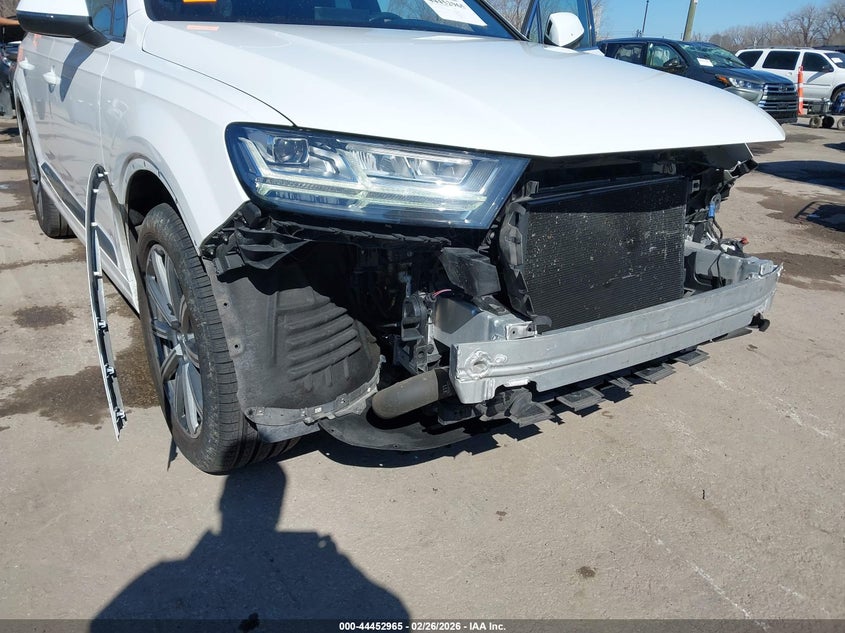 2019 Audi Q7 2.0 45 Premium 45 Se Premium white Lot 111044452965 Vin WA1LHAF77KD032997