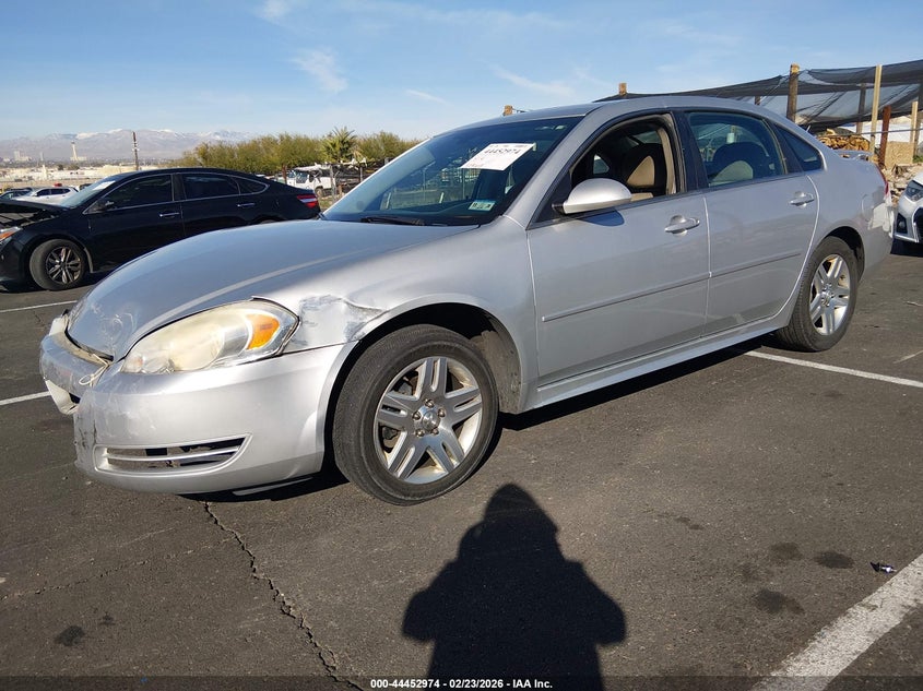 2012 Chevrolet Impala 3.6 Lt silver Lot 111044452974 Vin 2G1WG5E33C1198290