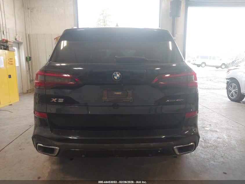 2020 BMW X5 3.0 xDrive40I black Lot 111044453053 Vin 5UXCR6C05L9D08333