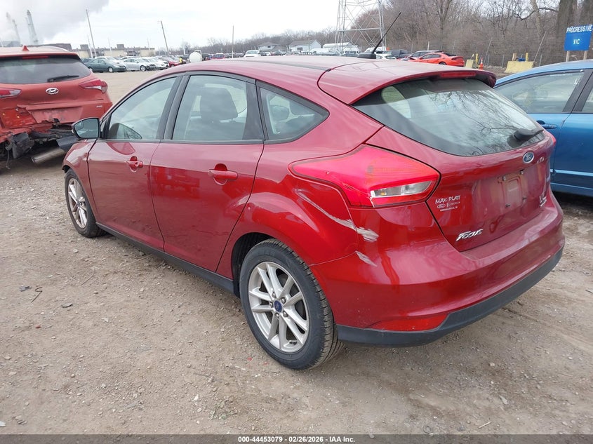2016 Ford Focus 2.0 Se red Lot 111044453079 Vin 1FADP3K21GL226978