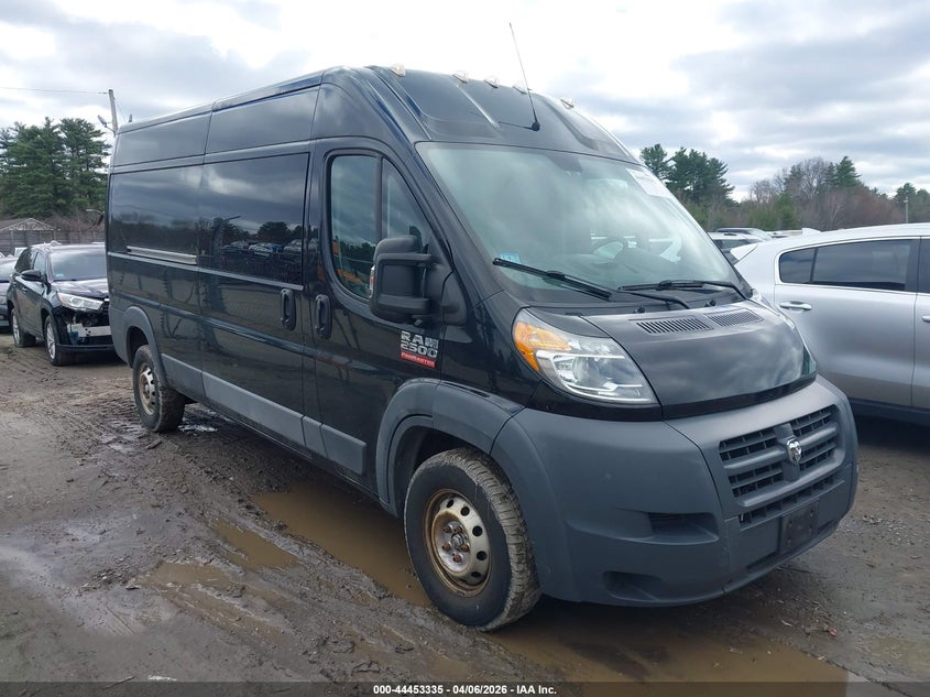 Vin: 3c6trvdg7he537384, lot: 44950001, ram promaster 2500 high roof 159 wb 2017 img_1