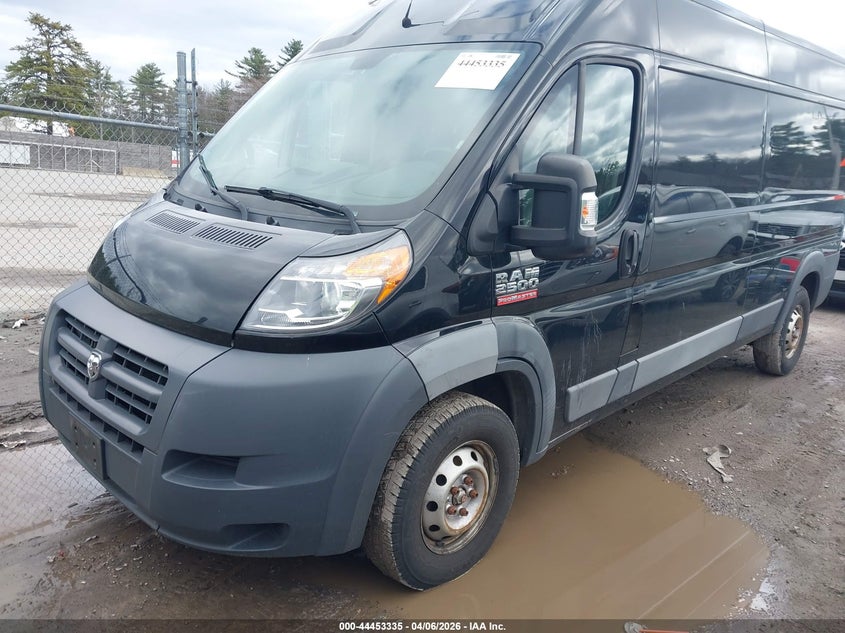 Vin: 3c6trvdg7he537384, lot: 44950001, ram promaster 2500 high roof 159 wb 20172