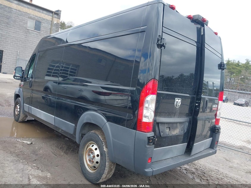 Vin: 3c6trvdg7he537384, lot: 44950001, ram promaster 2500 high roof 159 wb 20173