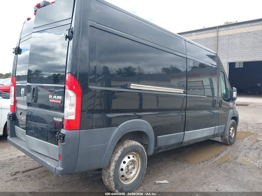 Vin: 3c6trvdg7he537384, lot: 44950001, ram promaster 2500 high roof 159 wb 20174