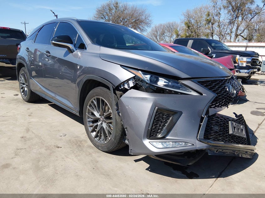 2022 Lexus Rx 350 F Sport Handling