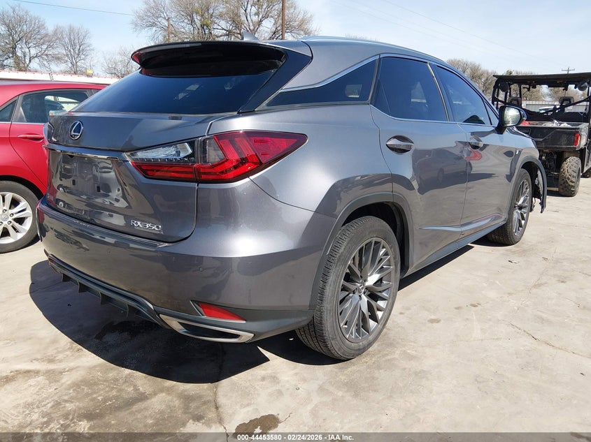 2022 Lexus Rx 350 F Sport Handling