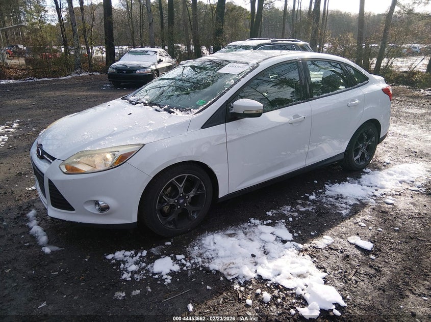 Vin: 1fadp3f25el296474, lot: 44950328, ford focus se 20142
