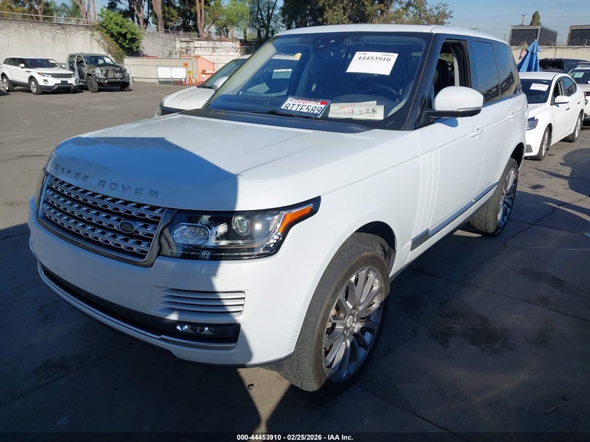 2017 Land Rover Range Rover 3.0L V6 Turbocharged Diesel Hse Td6