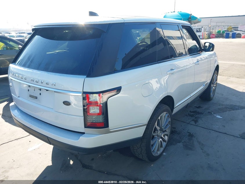 2017 Land Rover Range Rover 3.0L V6 Turbocharged Diesel Hse Td6