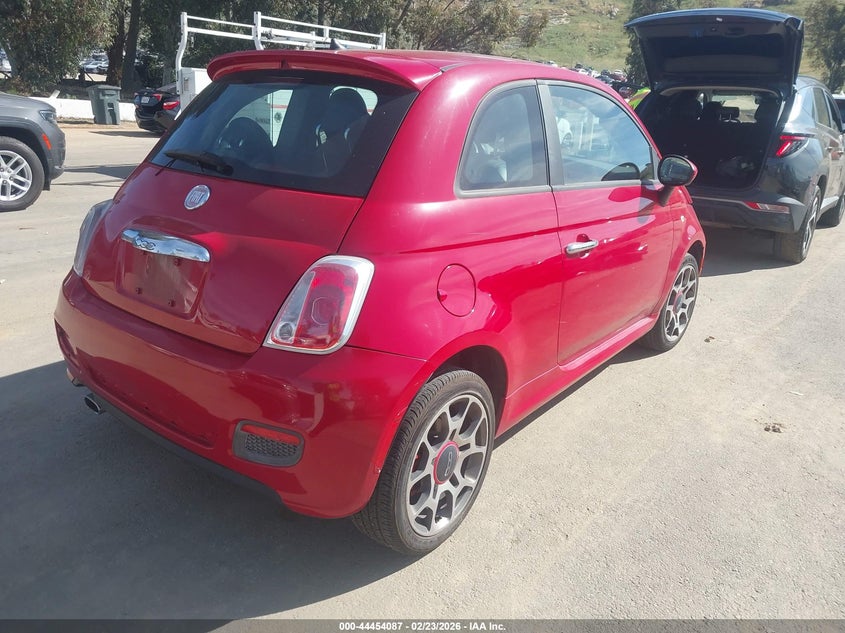 2013 Fiat 500 Sport
