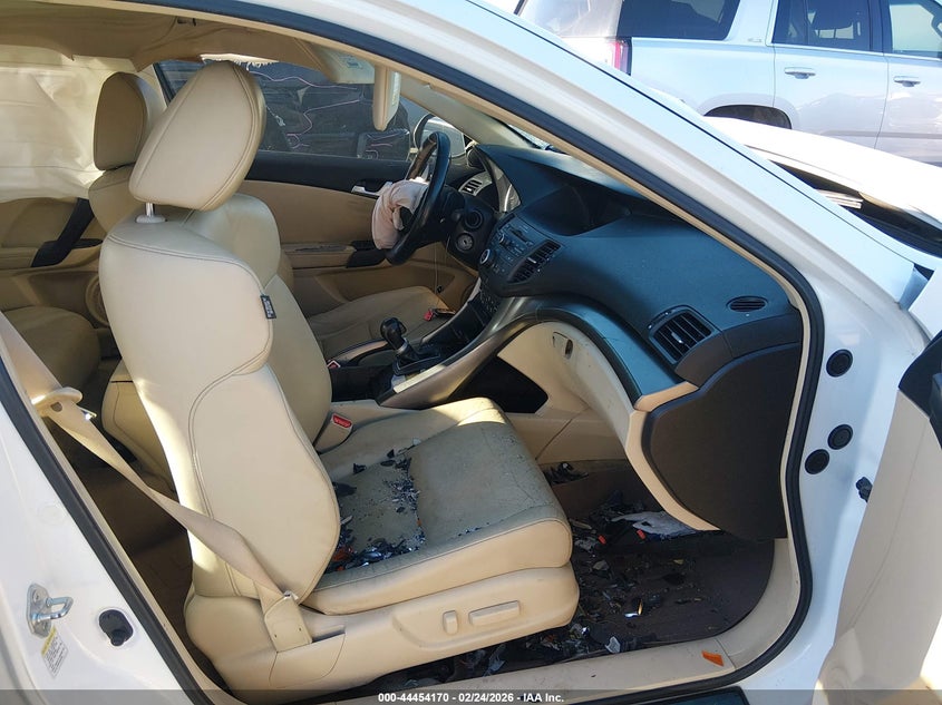 2012 Acura Tsx 2.4 white Lot 111044454170 Vin JH4CU2F45CC014789
