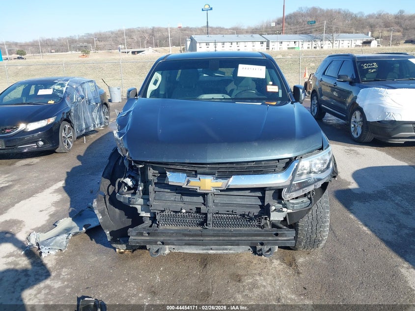 VIN 1GCGTCEN6H1180182 2017 CHEVROLET COLORADO LT