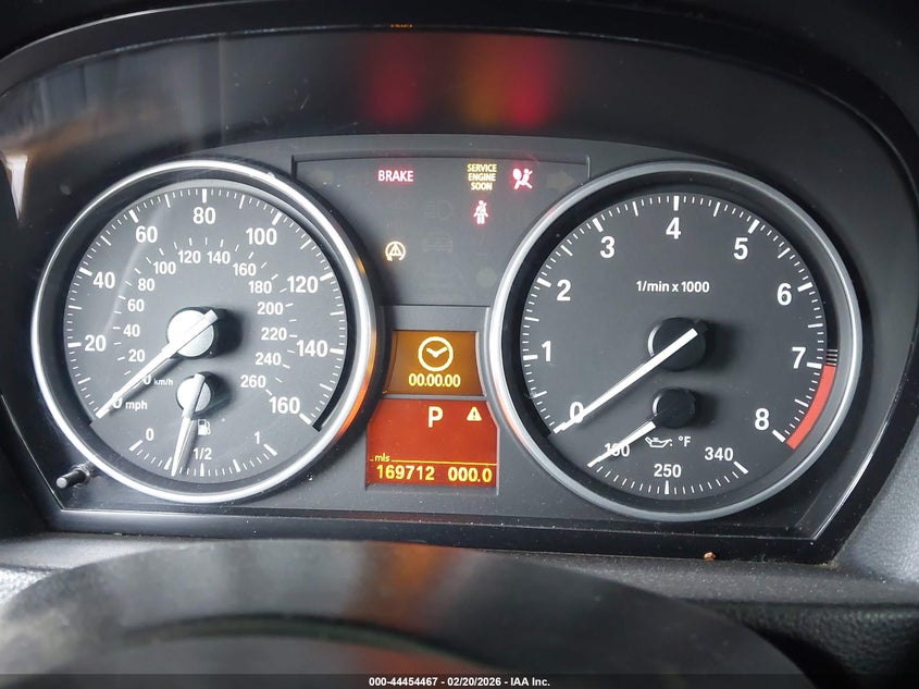 2008 BMW 335Xi VIN: WBAVD53508A283212 Lot: 44454467