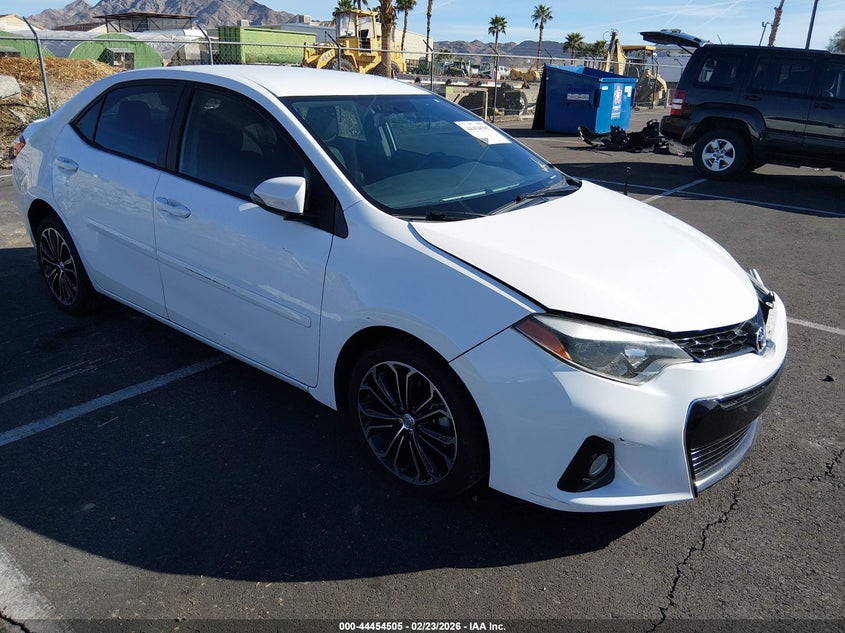 2014 Toyota Corolla S Plus