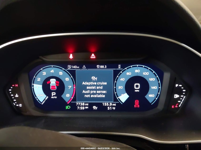 2025 AUDI Q3 2.0L I-4 DI, DOHC, V(VIN: WA1DECF32S1027407
