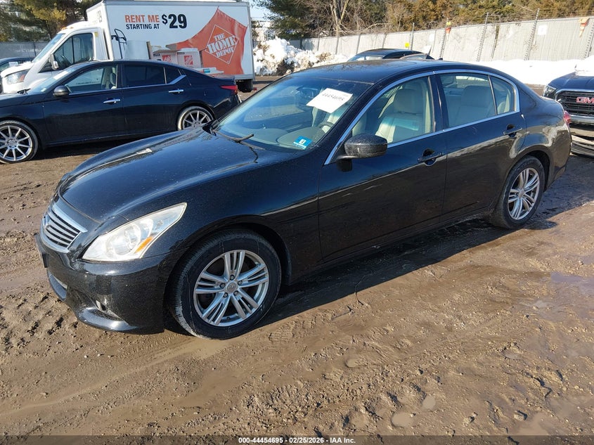 2012 INFINITI G37X auction photo 2