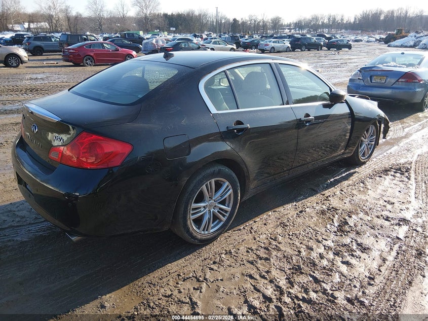 2012 INFINITI G37X auction photo 4