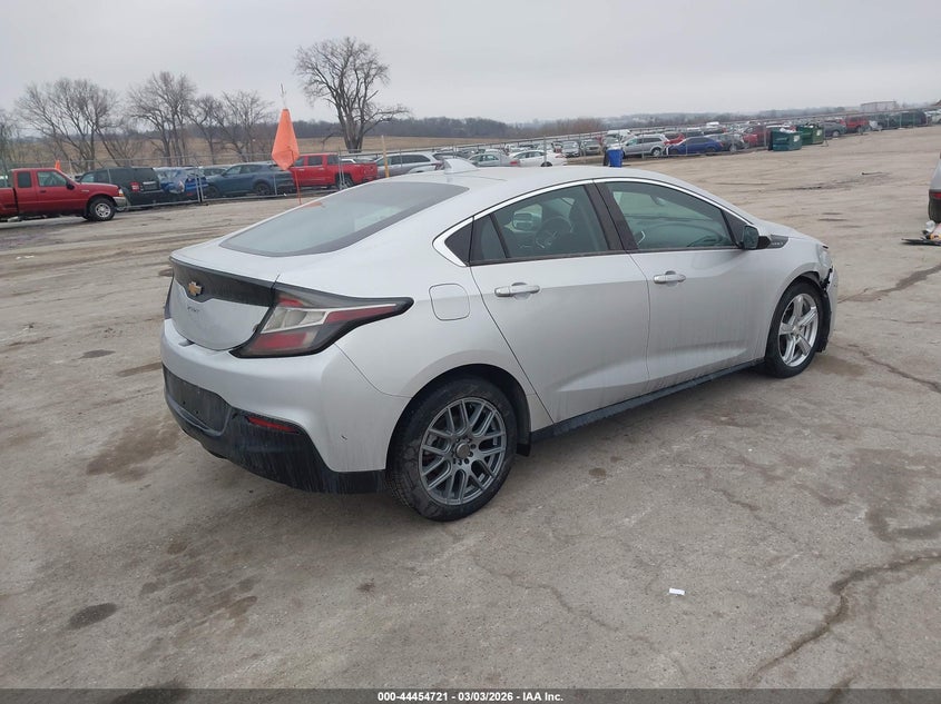 Vin: 1g1rc6s51hu215913, lot: 44951387, chevrolet volt lt 20174