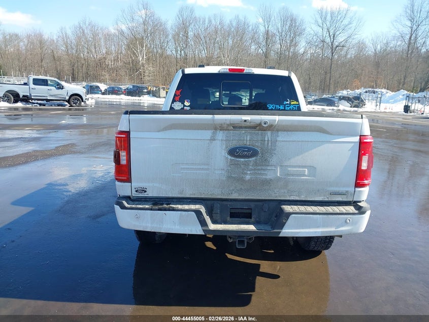 2022 Ford F-150 2.7 Xlt white Lot 111044455005 Vin 1FTEW1EP2NFA76579