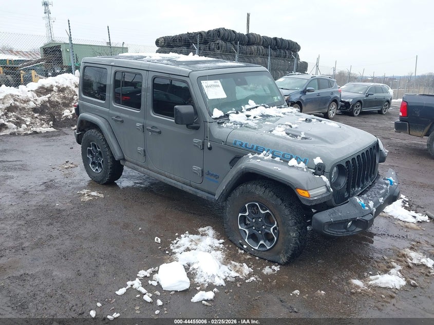 2022 Jeep Wrangler 4Xe Unlimited Rubicon 4X4