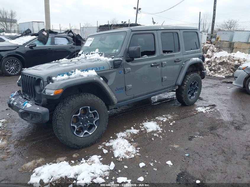 2022 Jeep Wrangler 4Xe Unlimited Rubicon 4X4